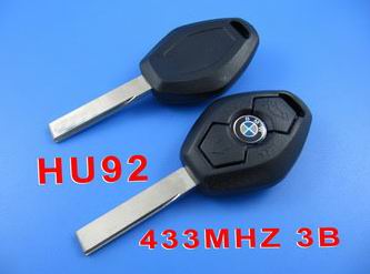 BMW remote key 3 button 2 track (433mhz