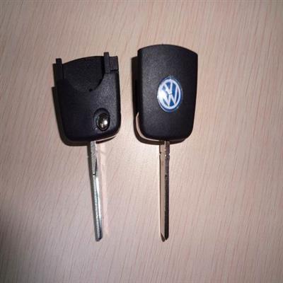 VW remot key head round