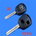 Toyota Key Shell 2 Button Toy43