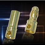 3.5mm Gold Bullet connector RC BrushlessMotor ESC bullet plug