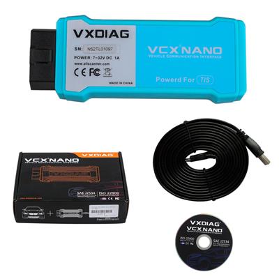 VXDIAG VCX NANO for TOYOTA TIS Techstream V10.30.029 Compatible with S